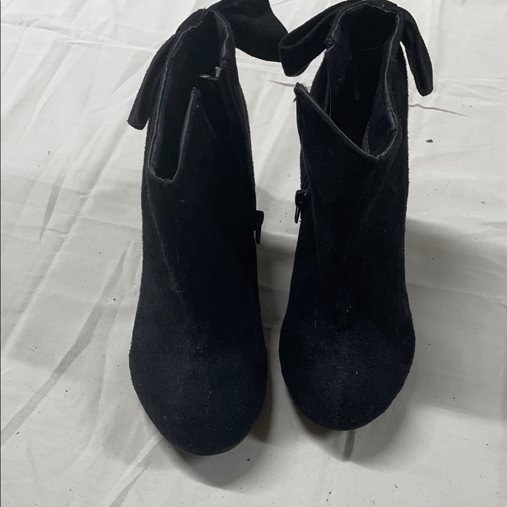 Forever 21 Midnight Black Ankle Booties